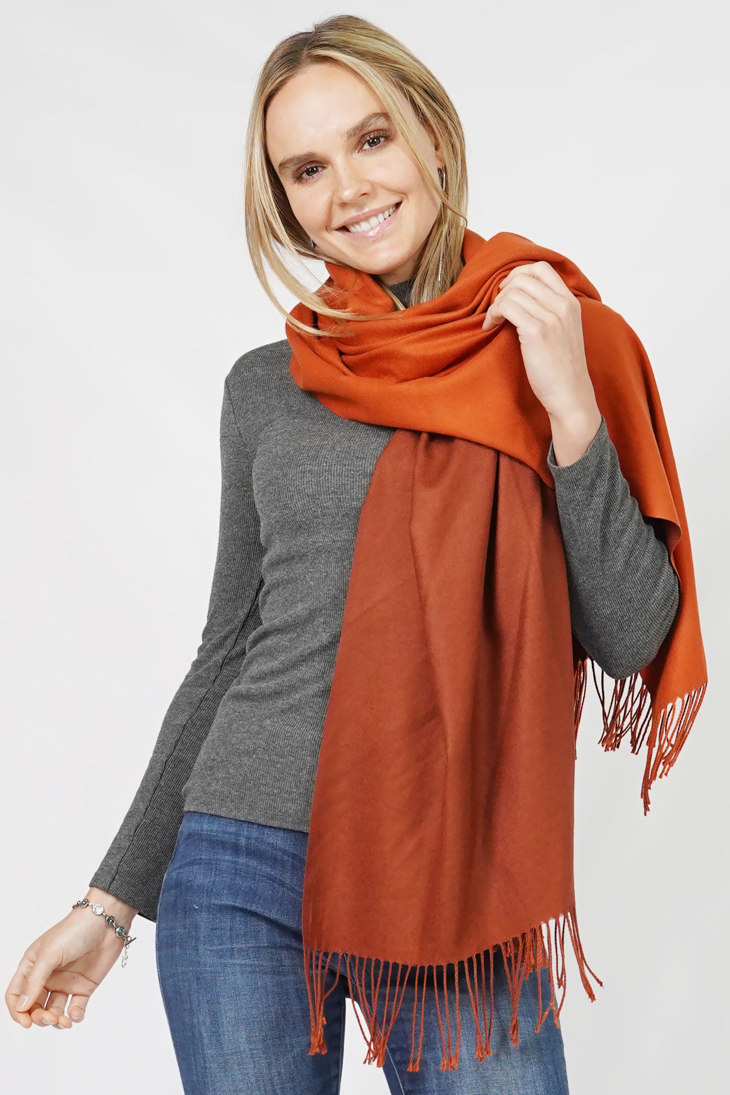 BS1-REVERSIBLE SHAWL SCARF